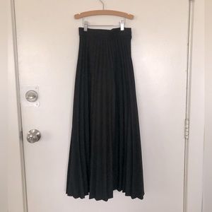 H&M Long Pleated Skirt